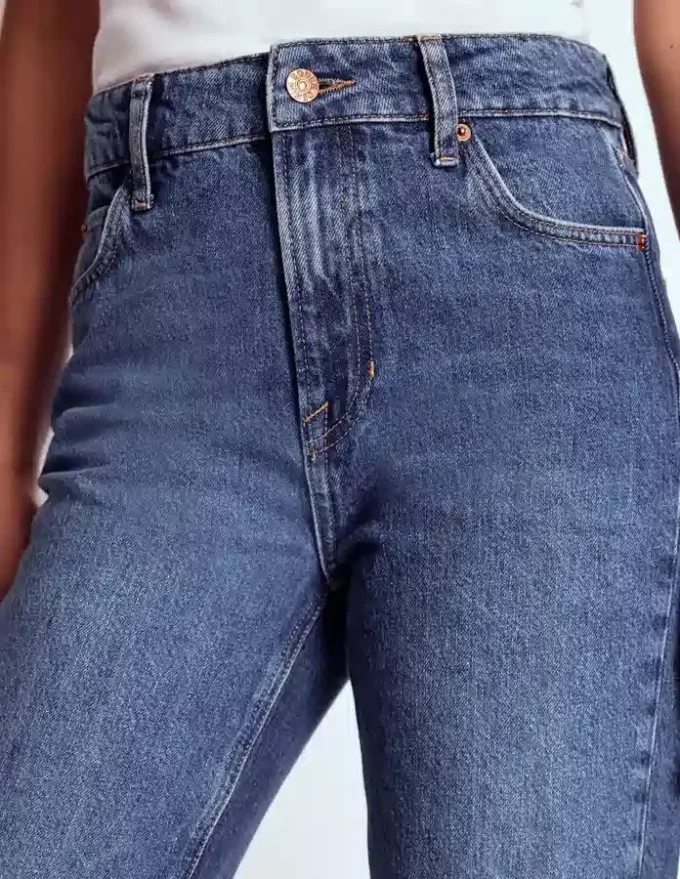 High Rise Straight Leg Jeans Mid Vintage High Rise Straight Leg Jeans Mid Vintage