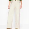 High Rise Wide Leg Jeans Ecru High Rise Wide Leg Jeans Ecru