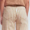High Rise Wide Leg Jeans Ecru Tan Stripe High Rise Wide Leg Jeans Ecru Tan Stripe