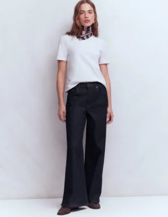 High Rise Wide Leg Jeans Indigo Rinse High Rise Wide Leg Jeans Indigo Rinse
