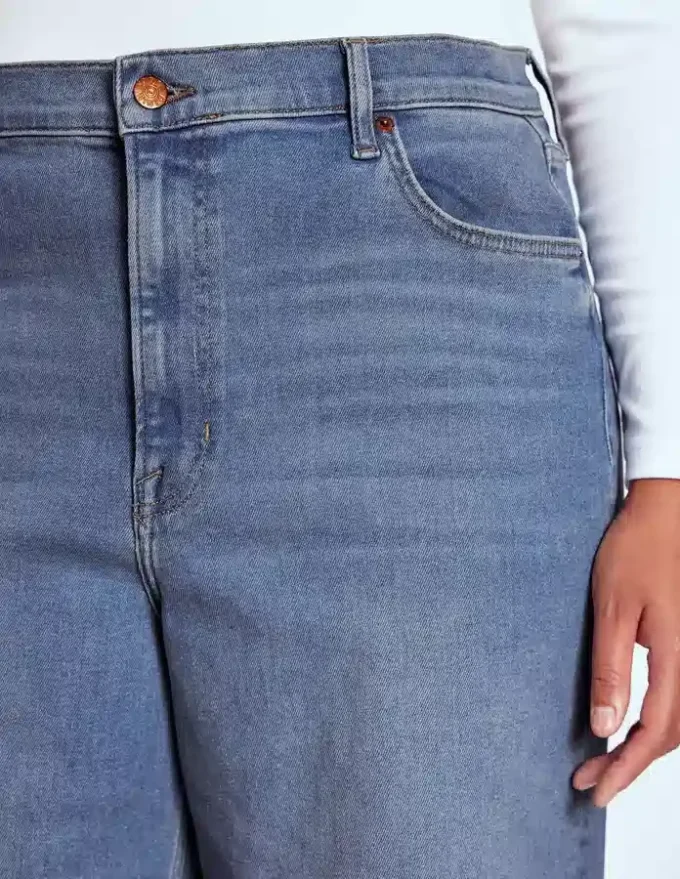 High Rise Wide Leg Jeans Light Vintage High Rise Wide Leg Jeans Light Vintage