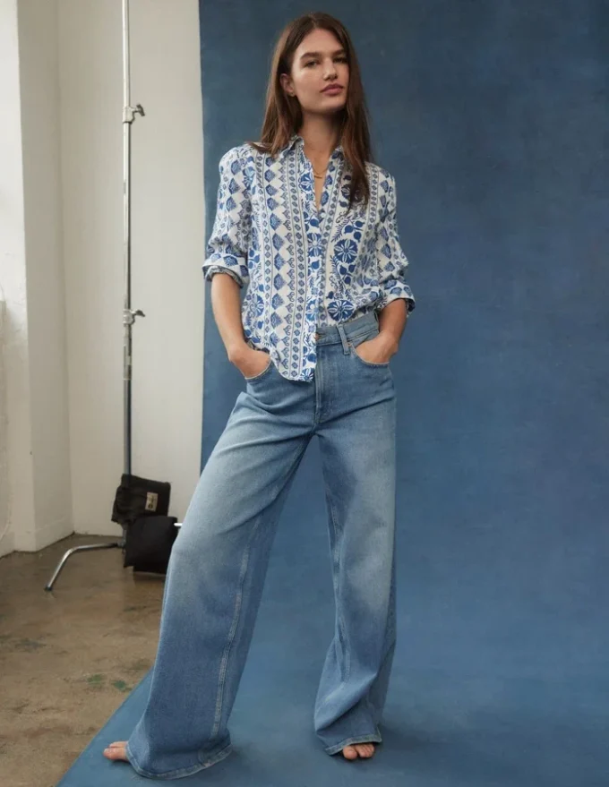 High Rise Wide Leg Jeans Light Vintage High Rise Wide Leg Jeans Light Vintage