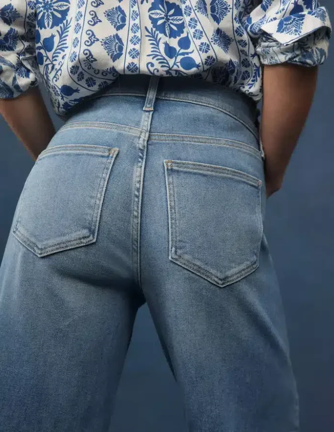 High Rise Wide Leg Jeans Light Vintage High Rise Wide Leg Jeans Light Vintage
