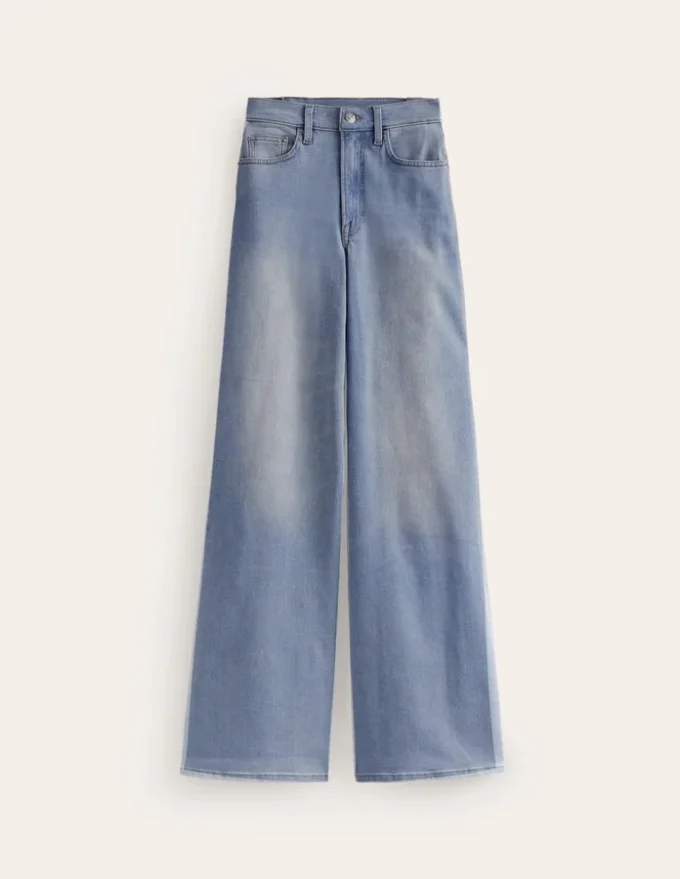 High Rise Wide Leg Jeans Light Vintage High Rise Wide Leg Jeans Light Vintage