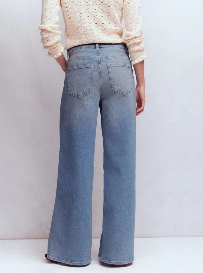 High Rise Wide Leg Jeans Light Vintage High Rise Wide Leg Jeans Light Vintage