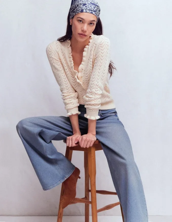 High Rise Wide Leg Jeans Light Vintage High Rise Wide Leg Jeans Light Vintage
