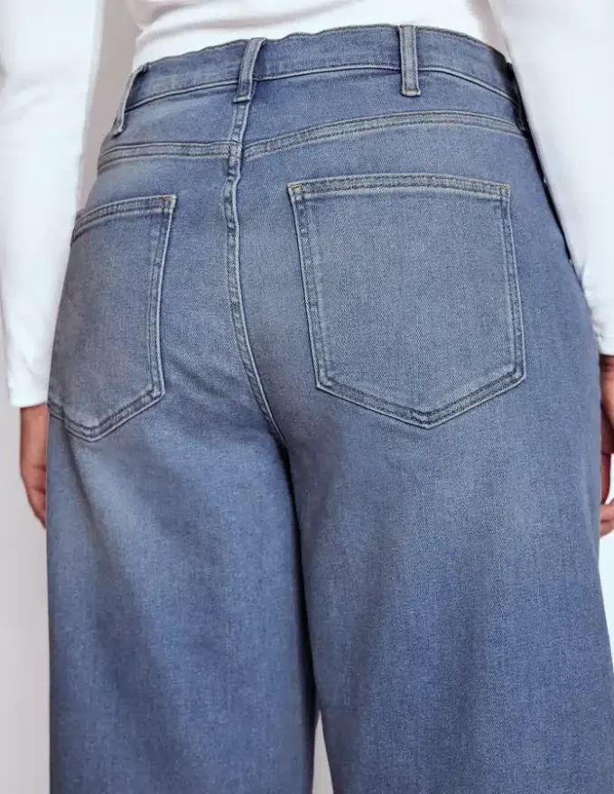 High Rise Wide Leg Jeans Light Vintage High Rise Wide Leg Jeans Light Vintage