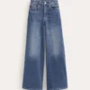 High Rise Wide Leg Jeans Mid Vintage High Rise Wide Leg Jeans Mid Vintage