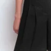 Highbury Pleated Linen Shorts Black Highbury Pleated Linen Shorts Black
