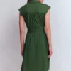 Honor Short Jersey Shirt Dress Broad Bean Honor Short Jersey Shirt Dress Broad Bean