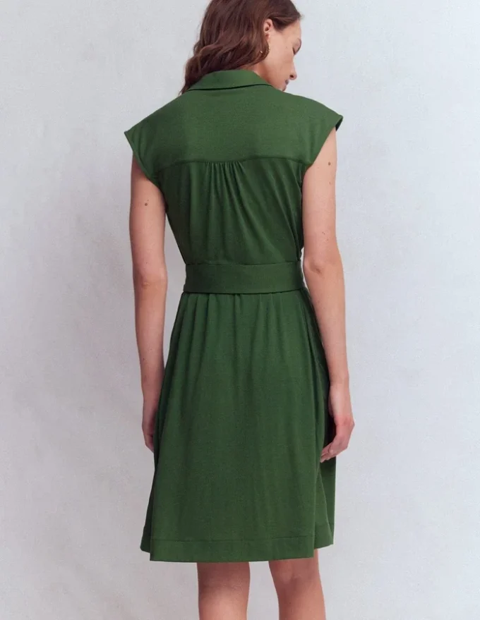 Honor Short Jersey Shirt Dress Broad Bean Honor Short Jersey Shirt Dress Broad Bean