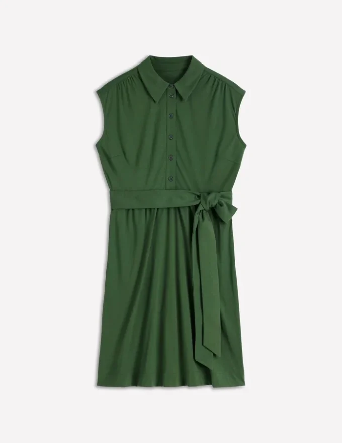 Honor Short Jersey Shirt Dress Broad Bean Honor Short Jersey Shirt Dress Broad Bean