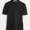 Imi Supersoft Frill T-shirt Black Imi Supersoft Frill T-shirt Black
