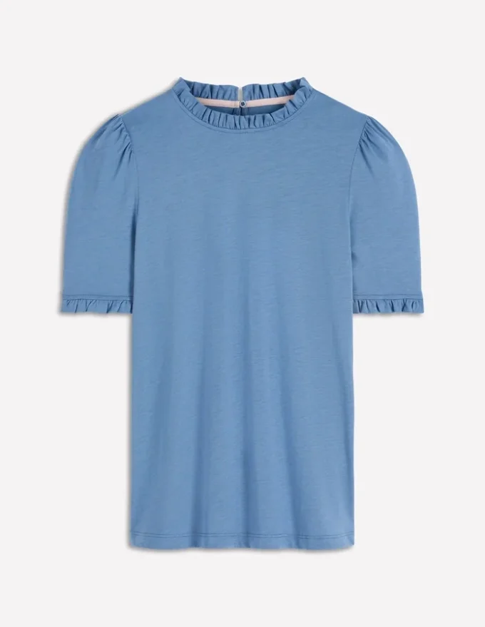 Imi Supersoft Frill T-shirt Captains Blue Imi Supersoft Frill T-shirt Captains Blue