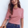 Imi Supersoft Frill T-shirt Vintage Rose Imi Supersoft Frill T-shirt Vintage Rose