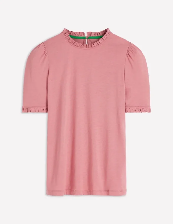 Imi Supersoft Frill T-shirt Vintage Rose Imi Supersoft Frill T-shirt Vintage Rose