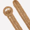 Interest Raffia Belt Natural Interest Raffia Belt Natural