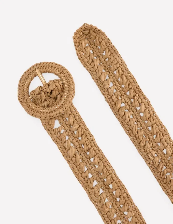Interest Raffia Belt Natural Interest Raffia Belt Natural