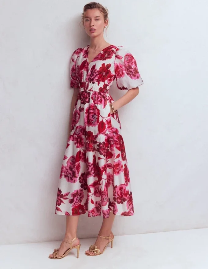 Irene Occasion Dress Pink Opulent Blossom Irene Occasion Dress Pink Opulent Blossom