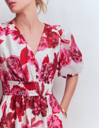 Irene Occasion Dress Pink Opulent Blossom