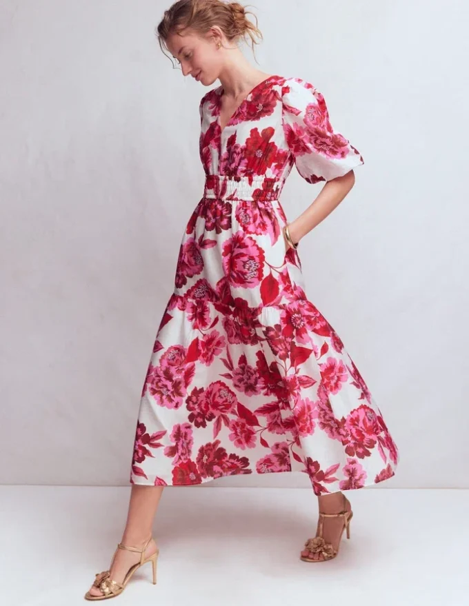 Irene Occasion Dress Pink Opulent Blossom Irene Occasion Dress Pink Opulent Blossom