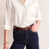 Iris Skinny Snaffle Trim Belt Red Iris Skinny Snaffle Trim Belt Red