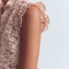 Isabel Sleeveless Lace Top Pale Pink Isabel Sleeveless Lace Top Pale Pink