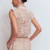 Isabel Sleeveless Lace Top Pale Pink Isabel Sleeveless Lace Top Pale Pink