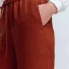 Islington Linen Pants Burnt Orange Islington Linen Pants Burnt Orange