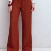 Islington Linen Pants Burnt Orange Islington Linen Pants Burnt Orange