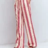 Islington Linen Pants Ivory, Brown & Pink Stripe Islington Linen Pants Ivory, Brown & Pink Stripe