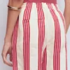 Islington Linen Pants Ivory, Brown & Pink Stripe Islington Linen Pants Ivory, Brown & Pink Stripe