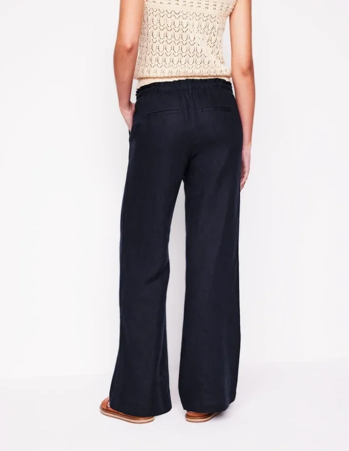 Islington Linen Pants Navy Islington Linen Pants Navy