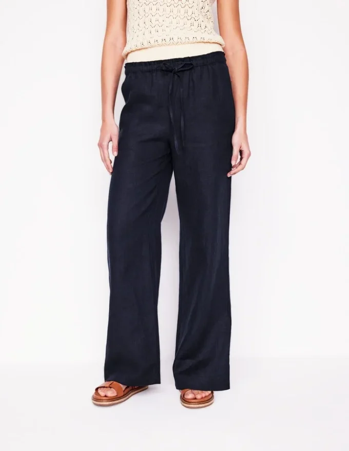 Islington Linen Pants Navy Islington Linen Pants Navy