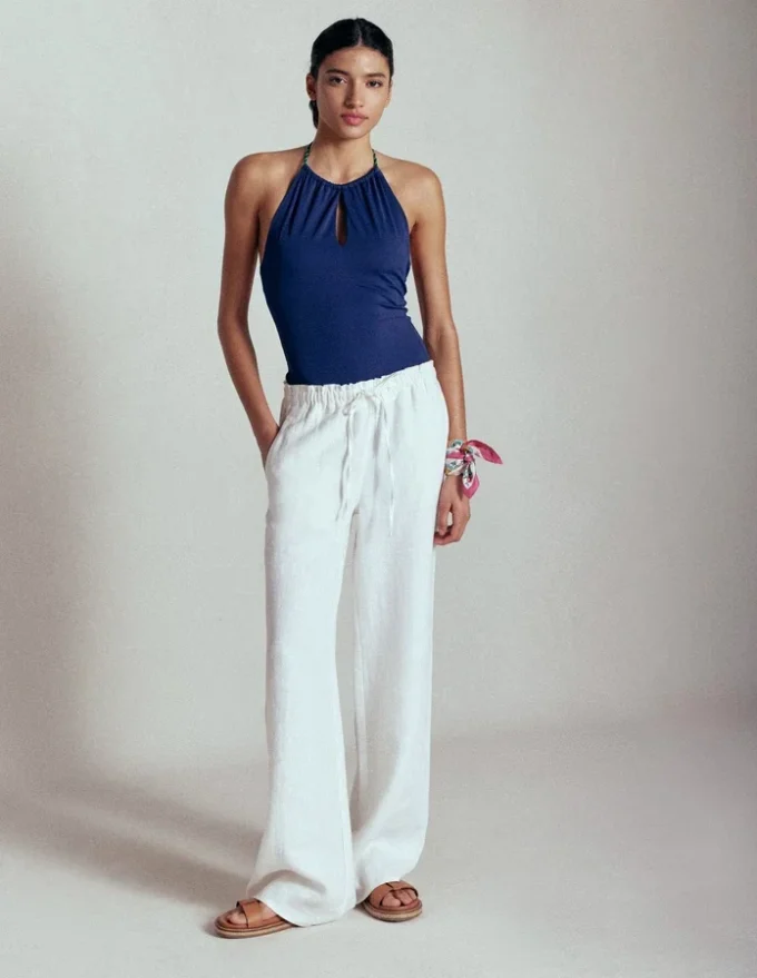 Islington Linen Pants White Islington Linen Pants White
