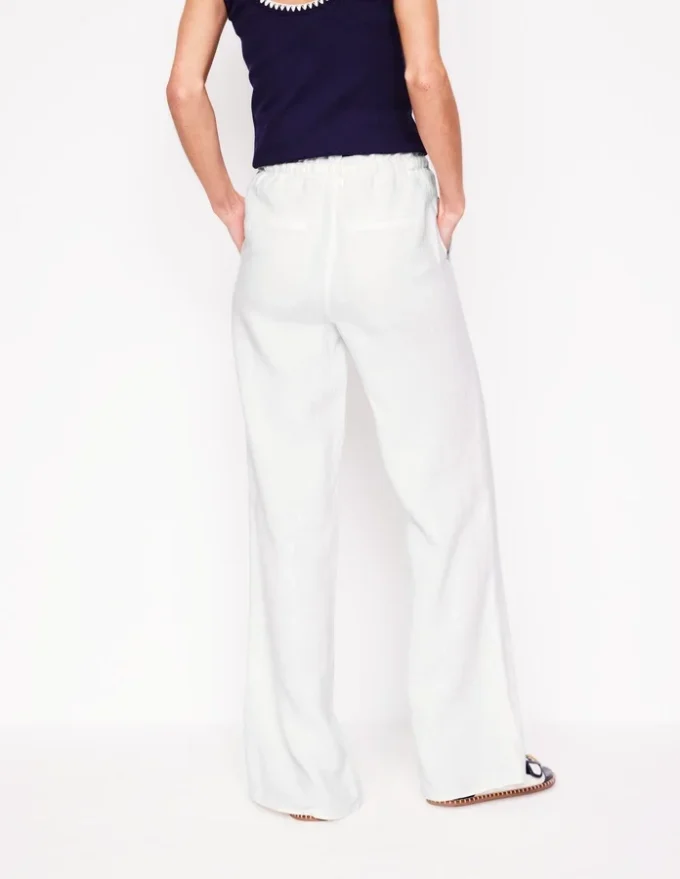 Islington Linen Pants White Islington Linen Pants White
