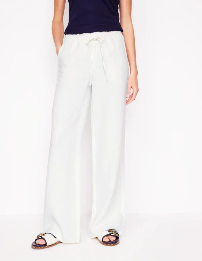 Islington Linen Pants White Islington Linen Pants White