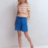 Islington Linen Shorts Kingfisher Blue Islington Linen Shorts Kingfisher Blue