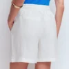 Islington Linen Shorts White Islington Linen Shorts White
