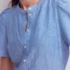 Ivy Linen Midi Dress Summer Blue Chambray Ivy Linen Midi Dress Summer Blue Chambray