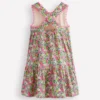 Jersey Cross-back Dress Ditsy Floral