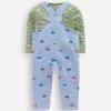Jersey Overalls Set Blue Construction
