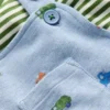 Jersey Overalls Set Blue Construction