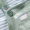 Jersey Overalls Set Green Sheep Jersey Overalls Set Green Sheep