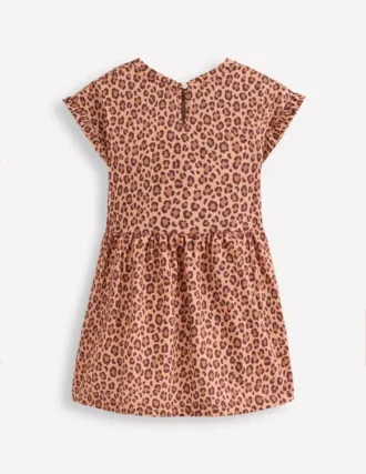 Jersey T-Shirt Dress Leopard