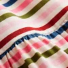 Jersey T-Shirt Dress Maroon, Pink and Blue Stripe Jersey T-Shirt Dress Maroon, Pink and Blue Stripe
