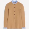 Joanna Fitted Knitted Jacket Camel Melange Joanna Fitted Knitted Jacket Camel Melange
