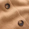 Joanna Fitted Knitted Jacket Camel Melange Joanna Fitted Knitted Jacket Camel Melange