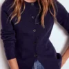 Joanna Fitted Knitted Jacket Navy Joanna Fitted Knitted Jacket Navy