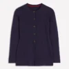 Joanna Fitted Knitted Jacket Navy Joanna Fitted Knitted Jacket Navy